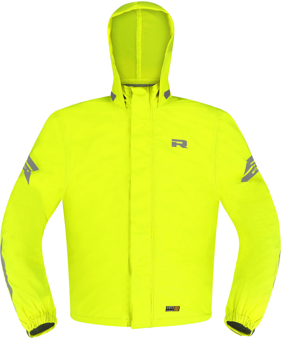 Richa Rain Stretch 2L Motorcycle Rain Jacket neon yellow M Figure 5