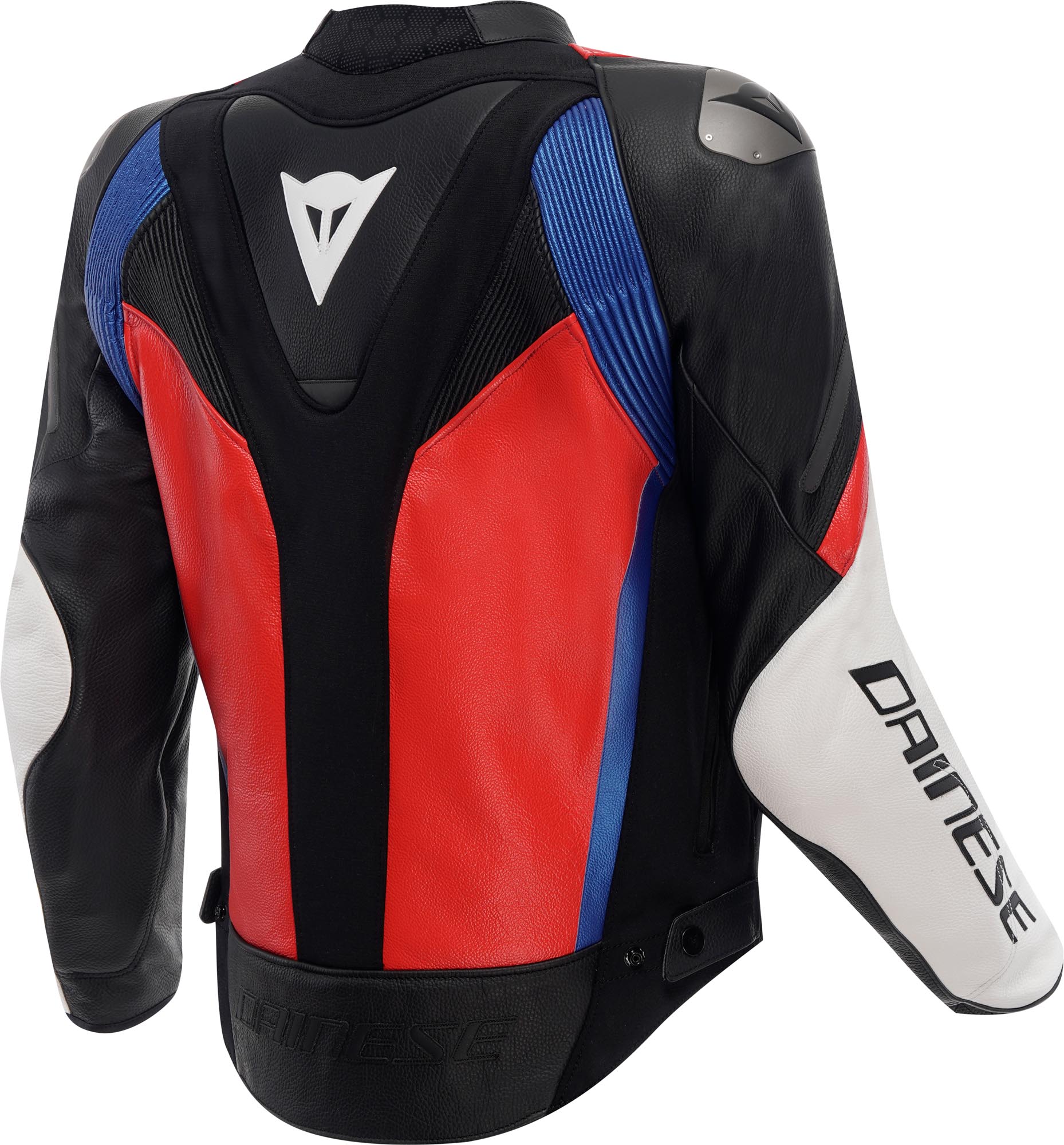 Dainese Avro 6 Veste en cuir moto Rouge/Noir/Blanc 60 Figure 2