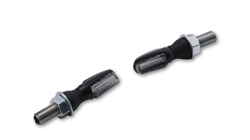 HIGHSIDER smart Spark LED Bakljus/Indikator Svart/Smoke 3in1, E-godkänd (Par) Figur 4