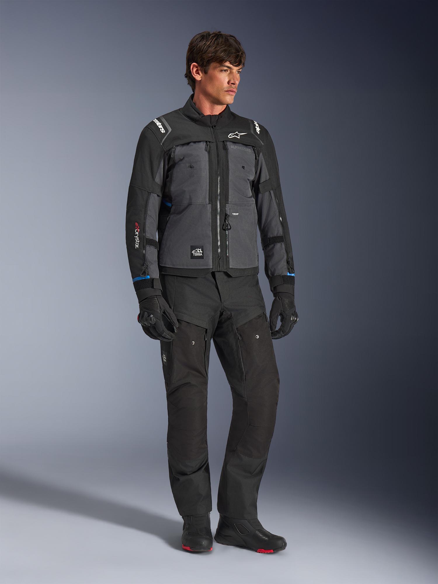 Alpinestars Cusco Drystar waterproof Motorcycle Textile Jacket black/dark grey 4XL Figure 7