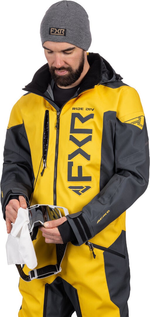 FXR Helium Lite 2025 1-piece Snowmobile Suit yellow 3XL Figure 5