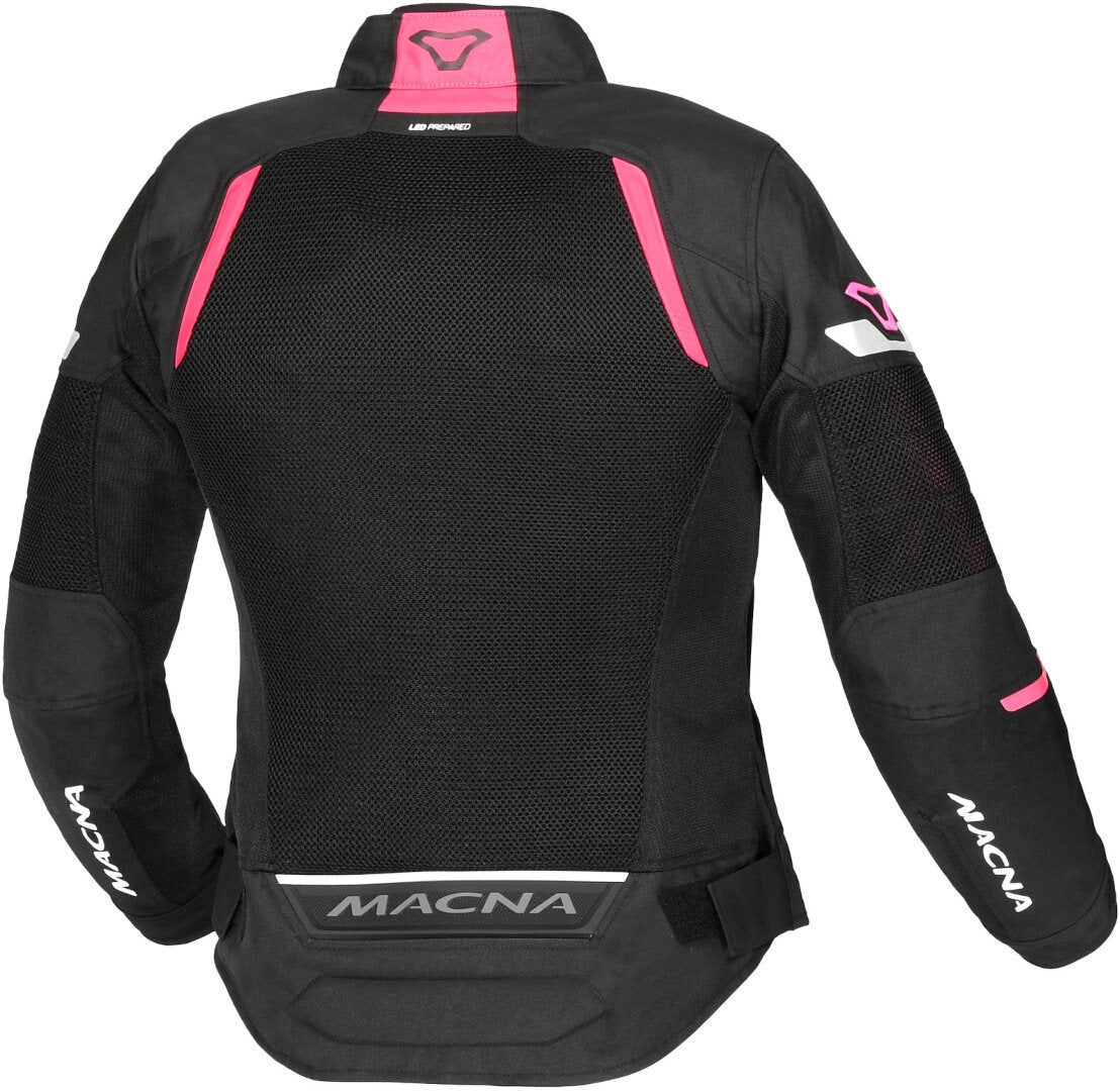 Macna Tondo imperméable à l’eau pour dames moto Veste textile noir/rose L Figure 2