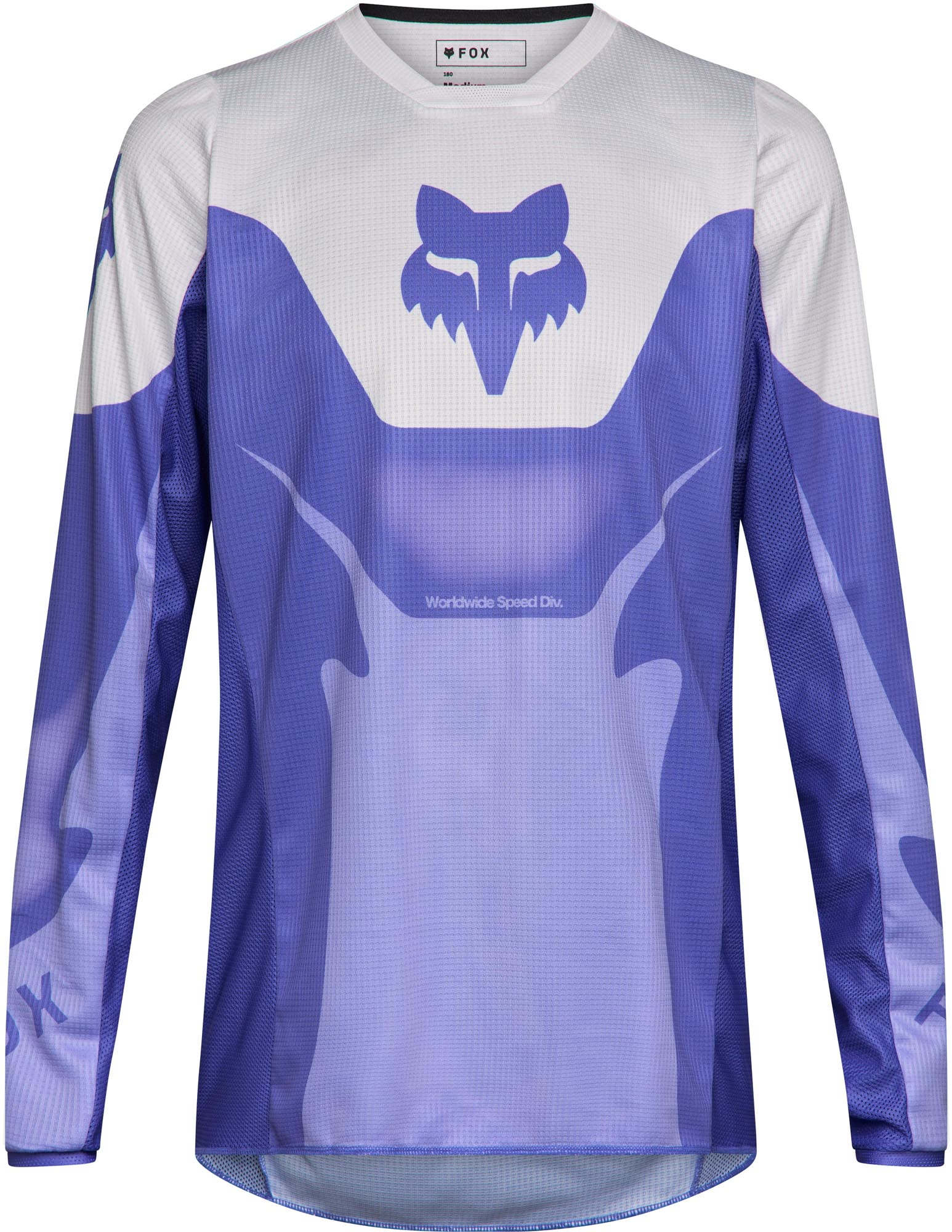 FOX 180 Noble Motocross Jersey purple/white 2XL Figure 1