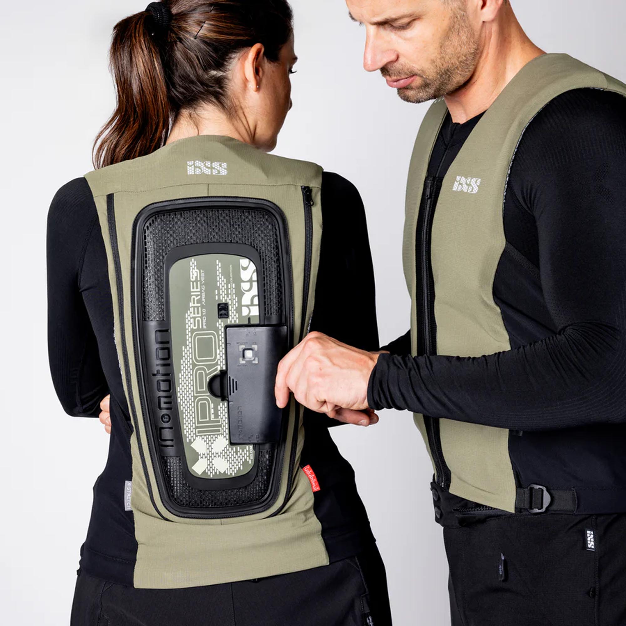 IXS IPRO 1.0 Vestă cu airbag măsliniu/verde 2XL/3XL Figura 8