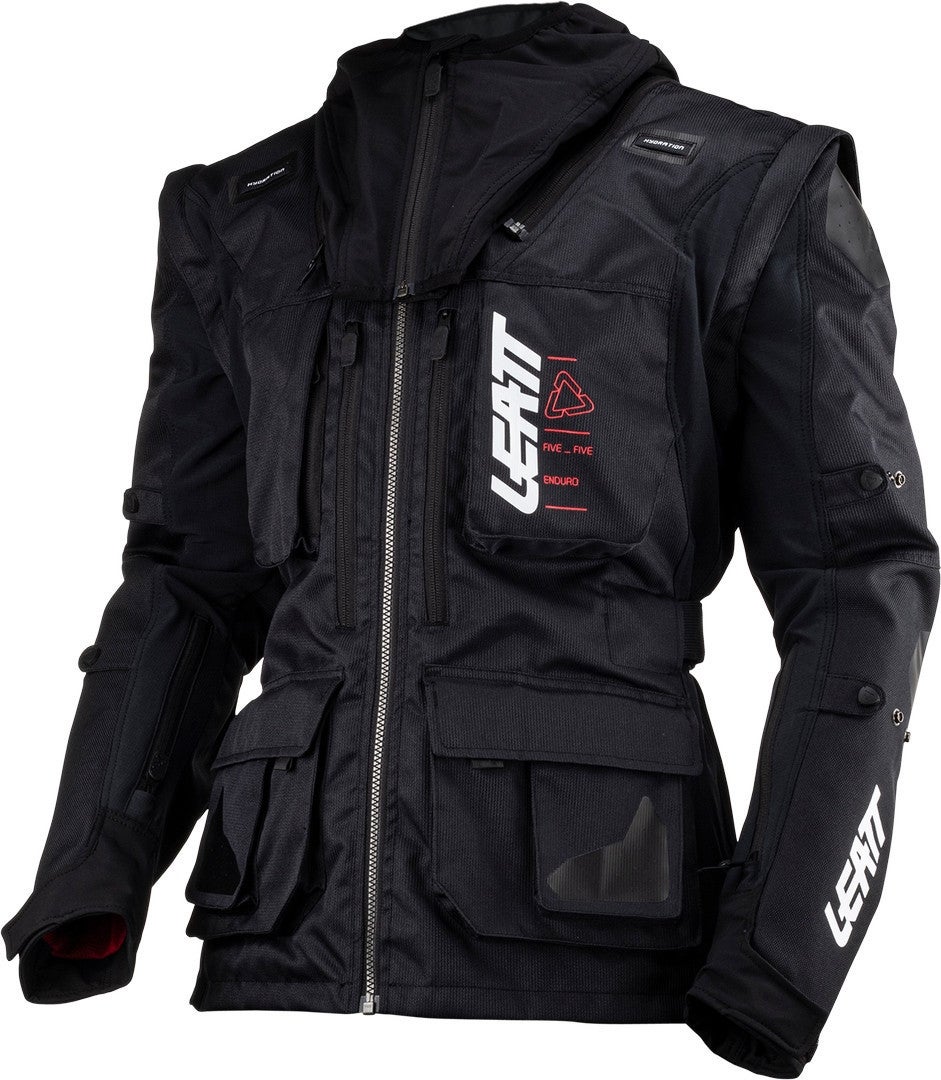 Leatt Men's Black 5.5 Enduro 2023 Motocross Jacket