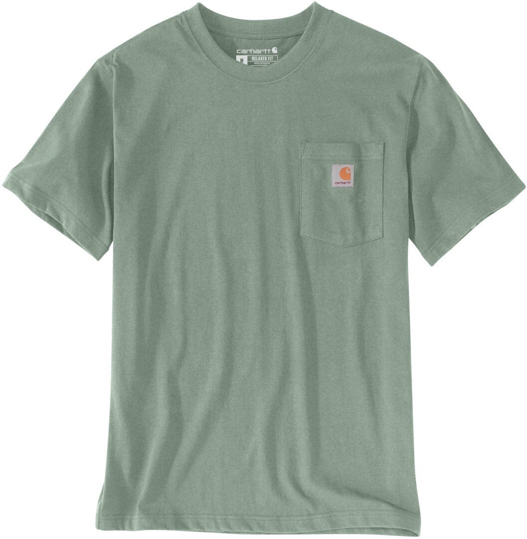 Carhartt Relaxed Fit Heavyweight K87 Pocket Triko olive M Obrázek 1
