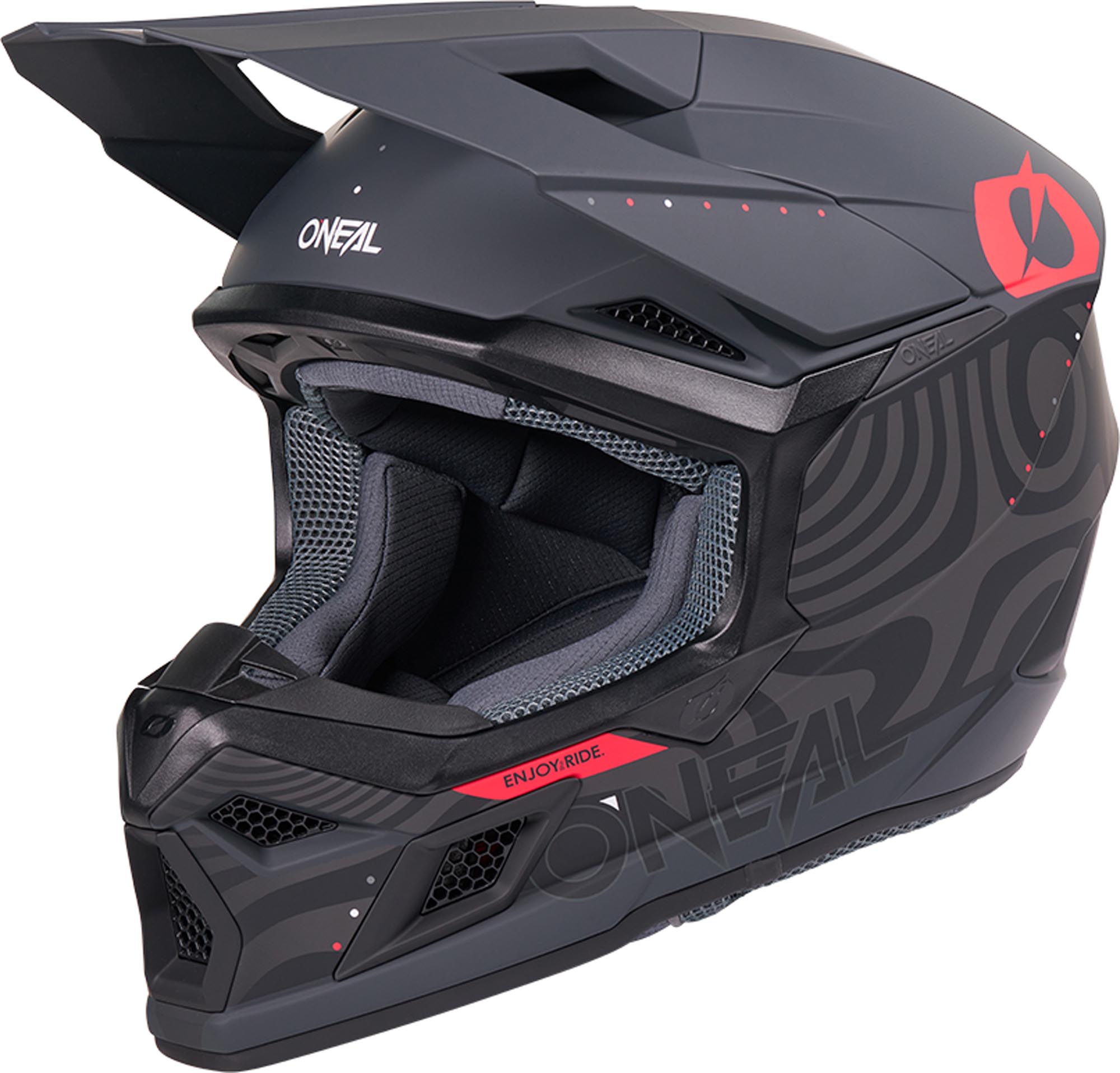 Oneal 3SRS Nova Casco da motocross nero S (55/56) Figura 1