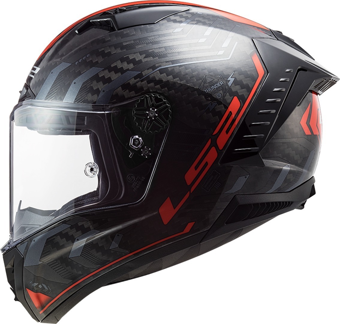 LS2 FF805 Thunder Sputnik Carbon Casco S (55/56) Figura 5