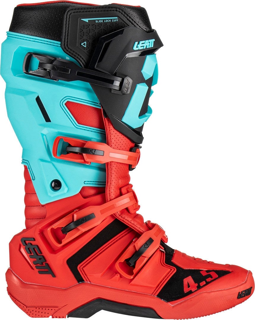 Leatt 4.5 Botas de Motocross preto/vermelho/azul 8 (42) Figura 3