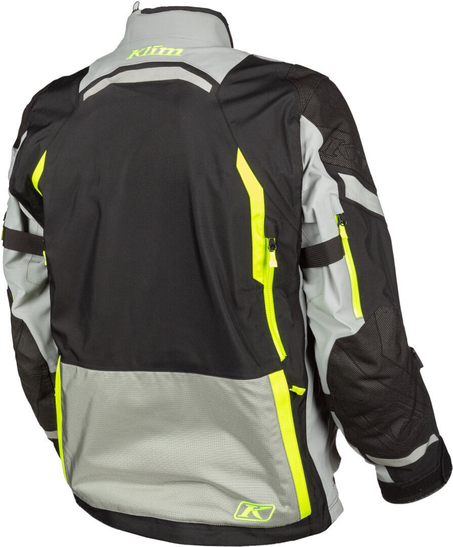 Klim Badlands Pro 2023 Motorcycle Textile Jacket black/grey/yellow Long L Figure 6