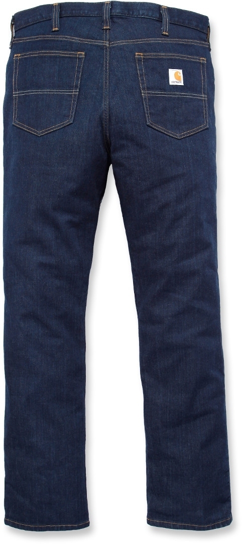 Carhartt Rugged Flex Straight Tapered Jeans Mörkblå 38 L34 Figur 5