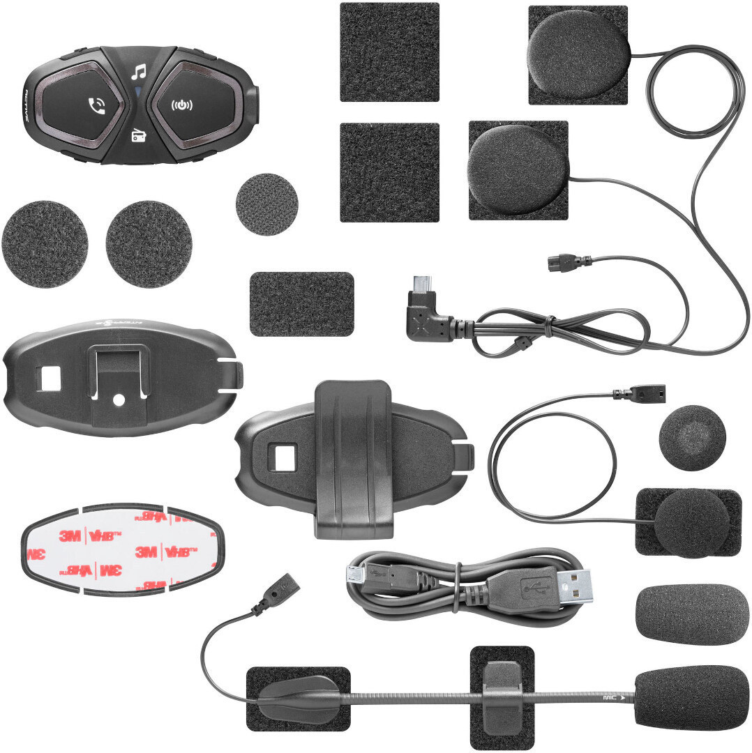 Interphone Active Bluetooth Sistem de comunicații cu un singur pachet Figura 7