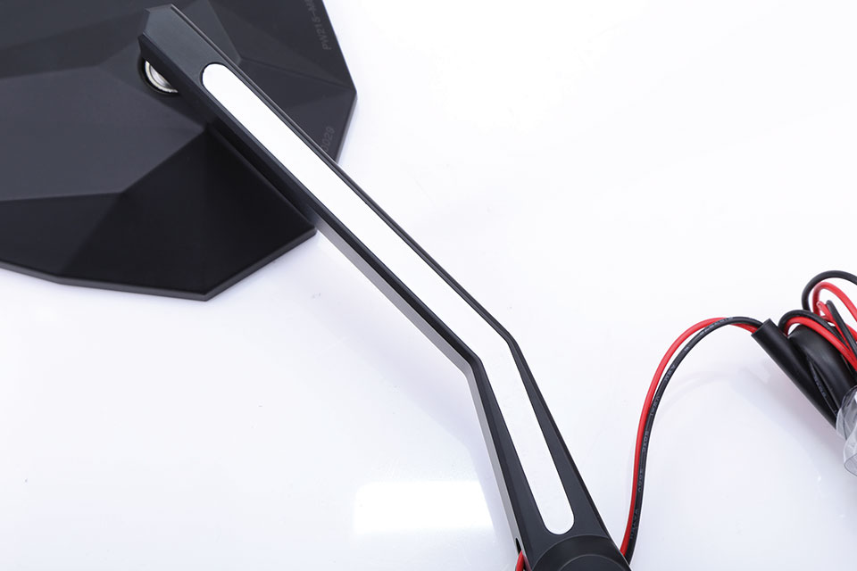 HIGHSIDER STEALTH-X3 Spiegel mit LED Positionslicht Figura 1