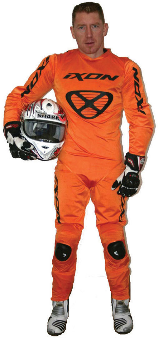 Ixon R.10 Roupa de chuva Laranja M/L Figura 1