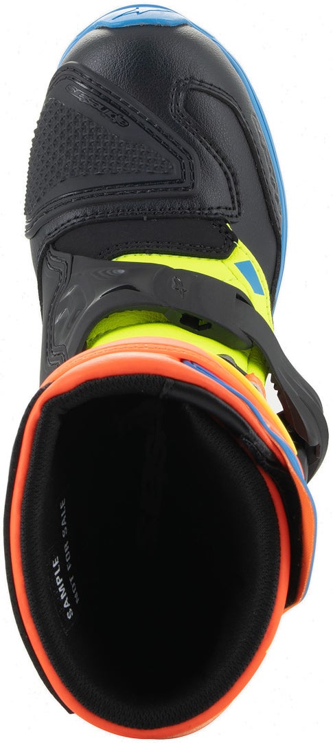 Alpinestars Tech 3S Kinder Motocross Stiefel orange/blau/gelb 33 Abbildung 3