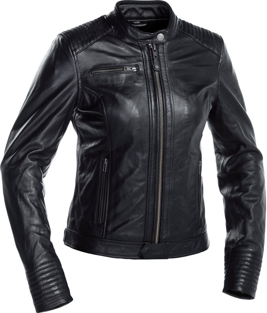 Richa Scarlett Damen Motorrad Lederjacke schwarz 40 Abbildung 1