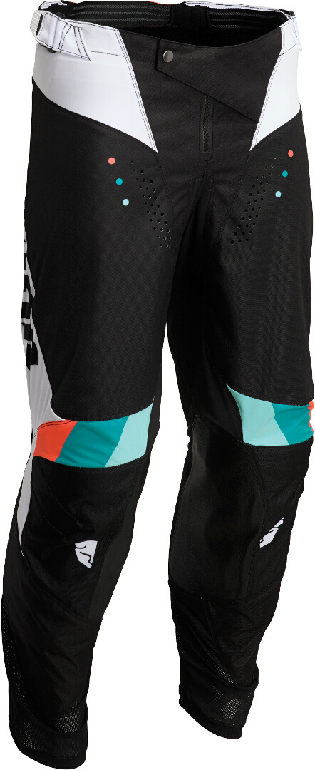 Thor Pulse React Pantalon de motocross Blanc/Noir 42 Figure 1