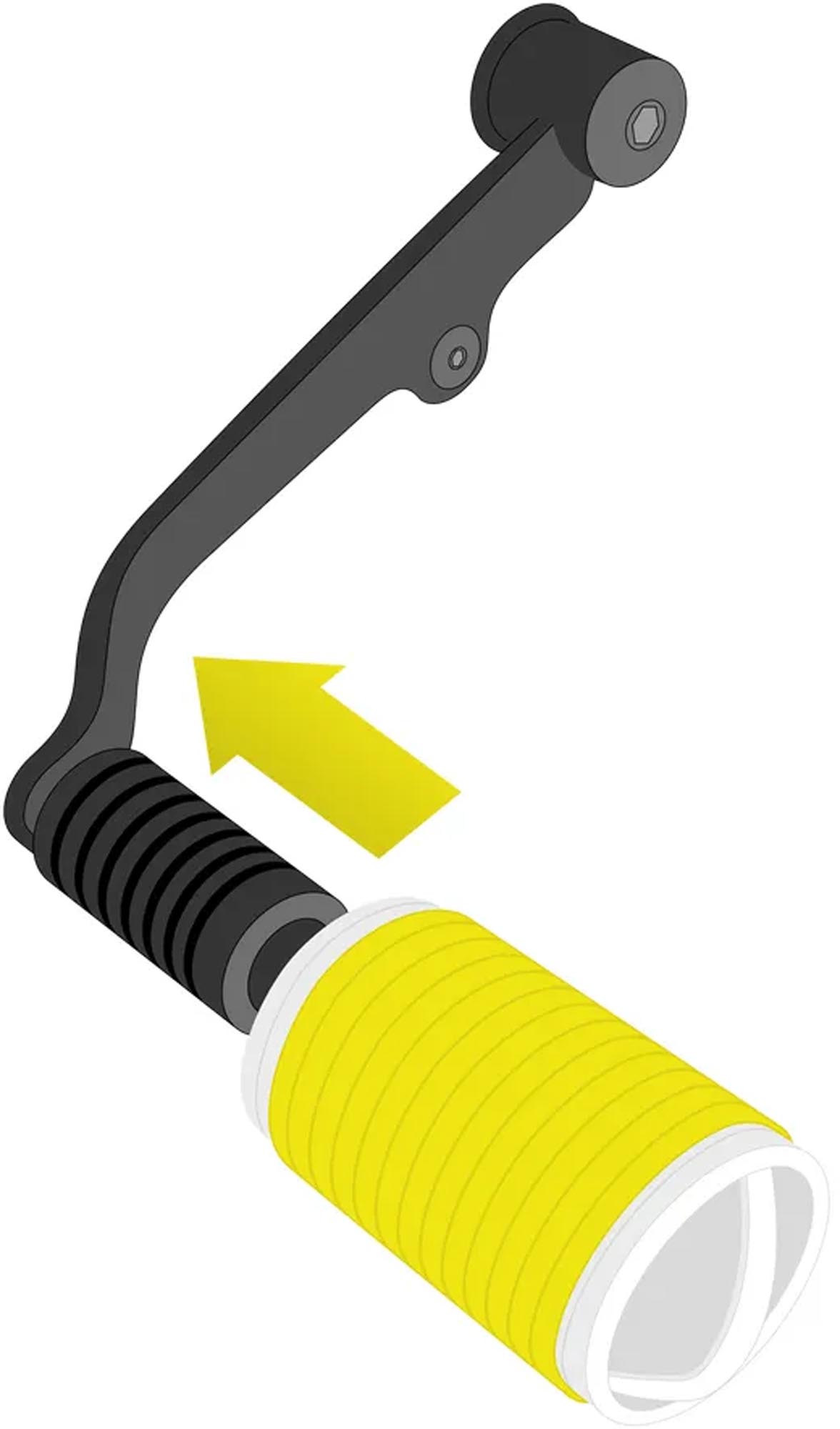 Macna Quick Shift-Cover Capacul manetei de viteze pentru motocicletă Figura 2