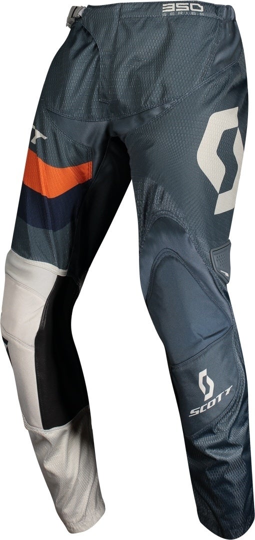 Scott 350 Track Regular Motocross bukser blå/orange 36 Figur 1