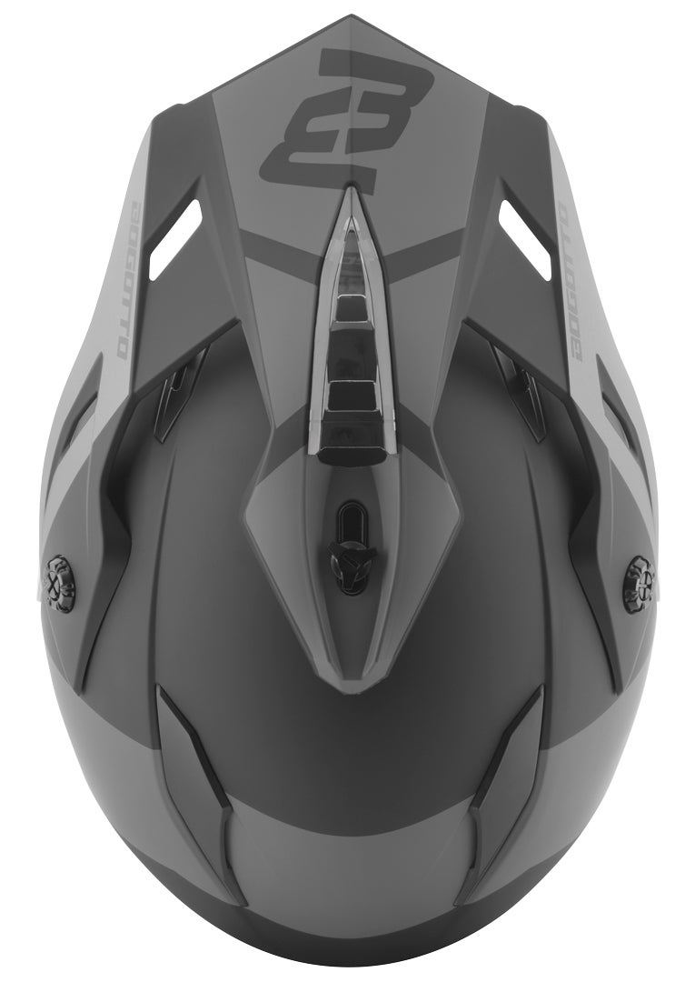 Bogotto V331 Pro Tour Endurohelm schwarz/grau S Abbildung 10