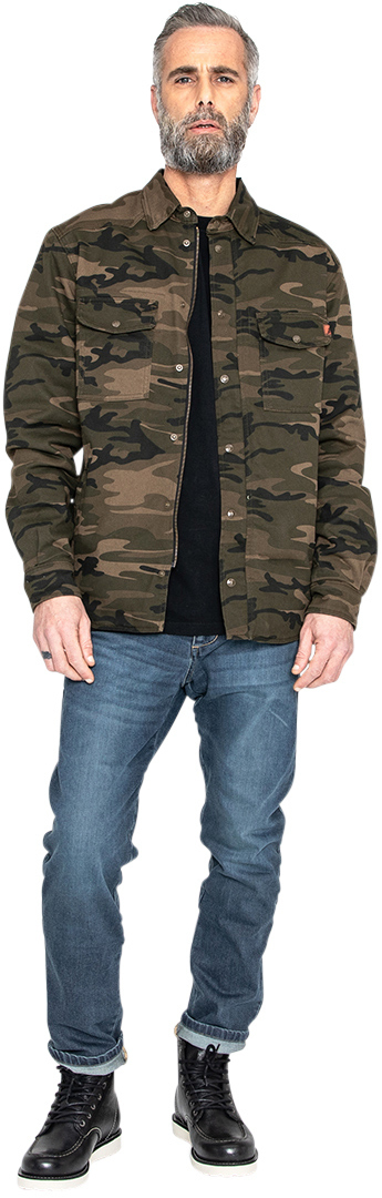 John Doe New Camouflage Motorrad Hemd L Abbildung 11