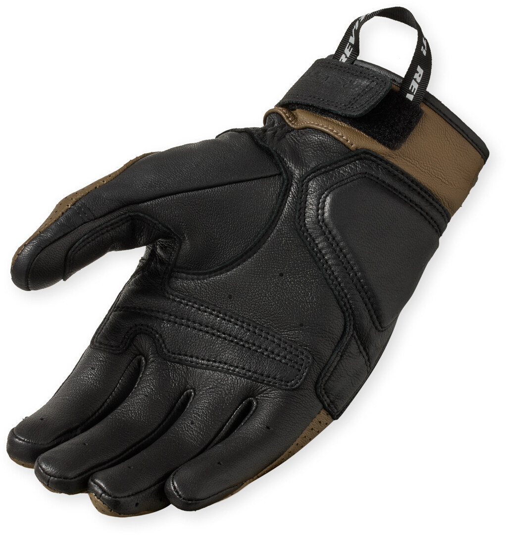 Revit New Heights perforerade motorcykelhandskar brun/svart S Figur 2