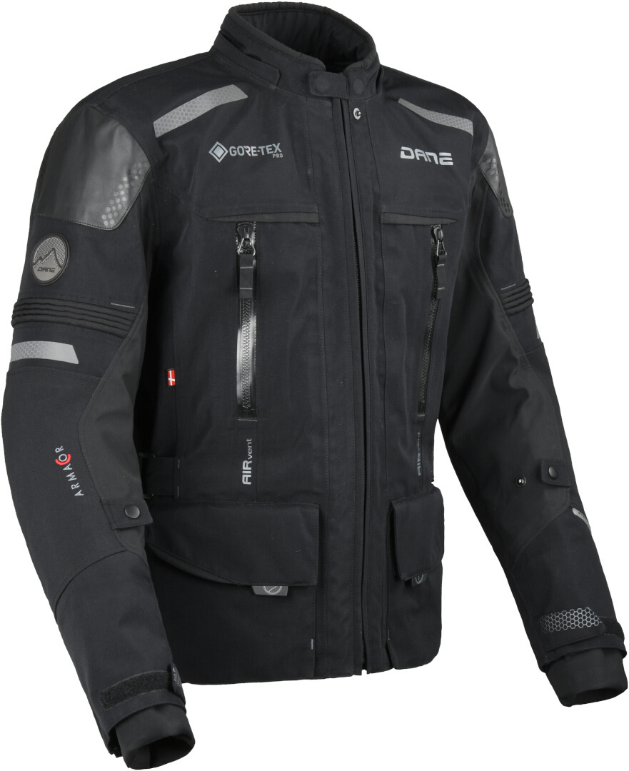 Side view of DANE Bornholm Pro waterproof Motorcycle Textile Jacket