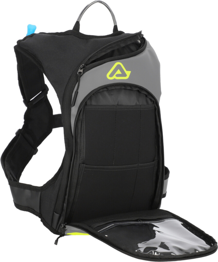 Acerbis Sather Logo 9L Rucsacul de hidratare Negru/gri Figura 5
