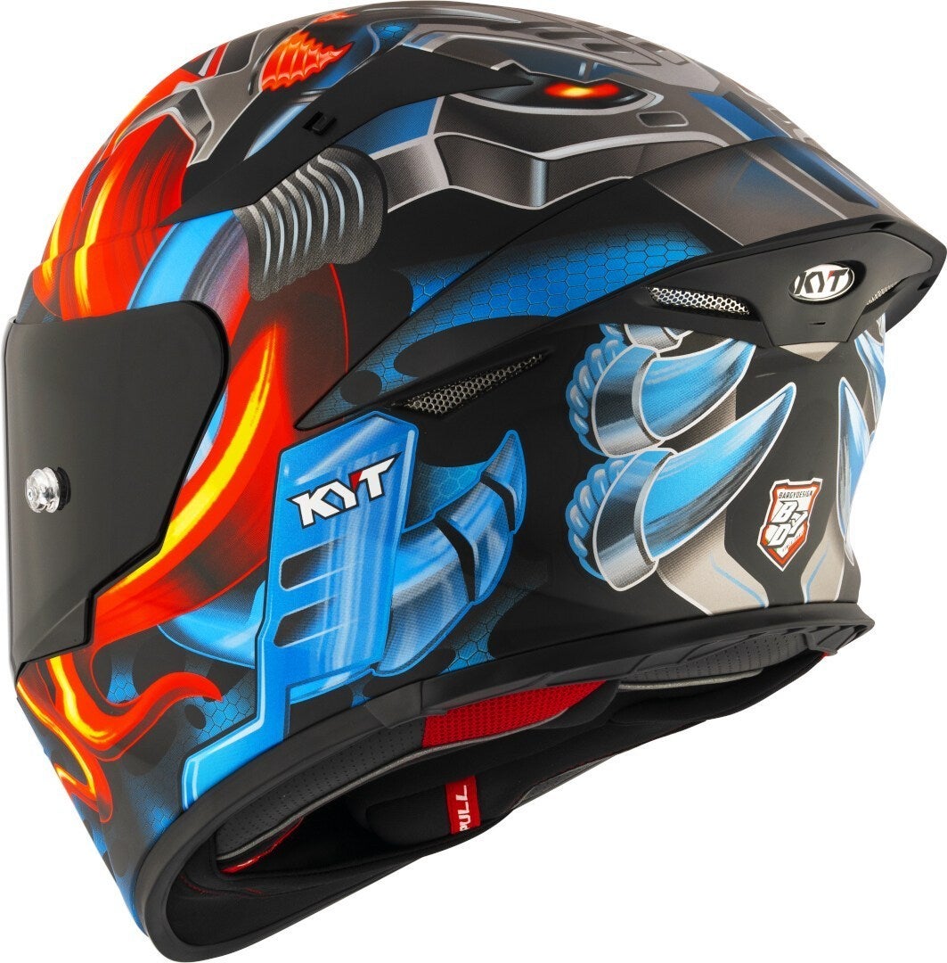 Side view of KYT TT-Revo Magnet Helmet