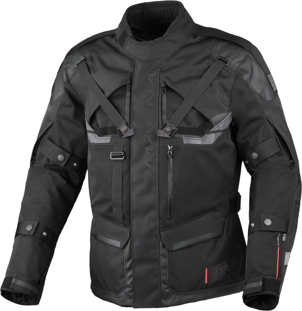 Macna Touros Chaqueta textil de moto impermeable negro XXL Figura 2