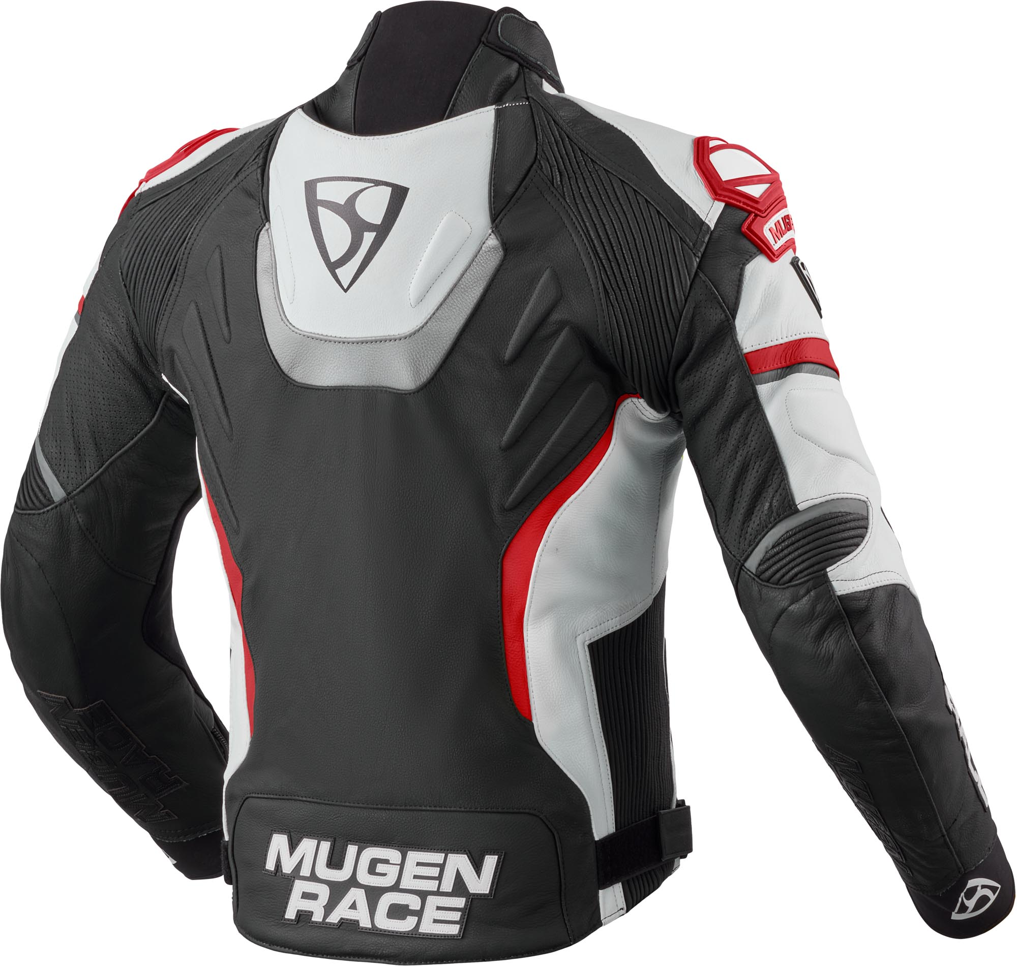 MUGENRACE Marcus Motorcycle Leather Jacket black/white/red 54 Figure 2