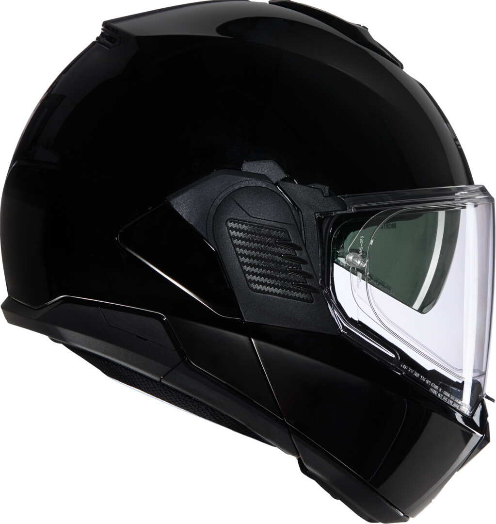 Nolan N120-1 Classico N-Com Hjelm Sort M (58) Figur 3