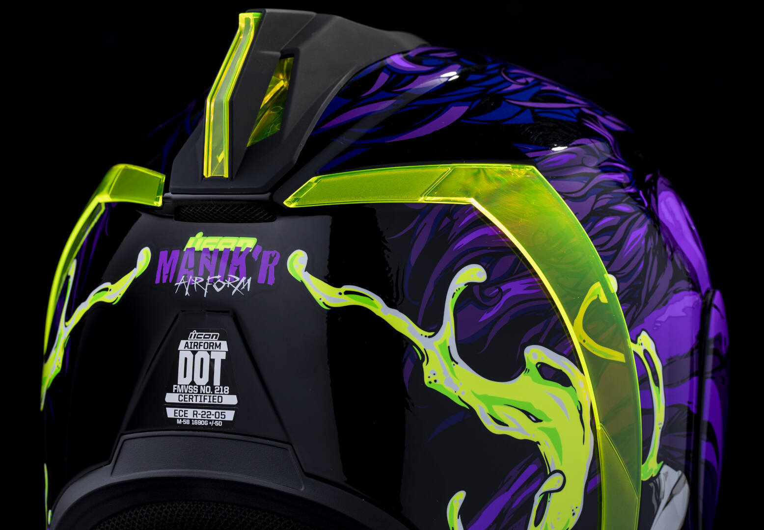 Icon Airform Manik'R MIPS Hełm fioletowy S (55/56) Rysunek 6