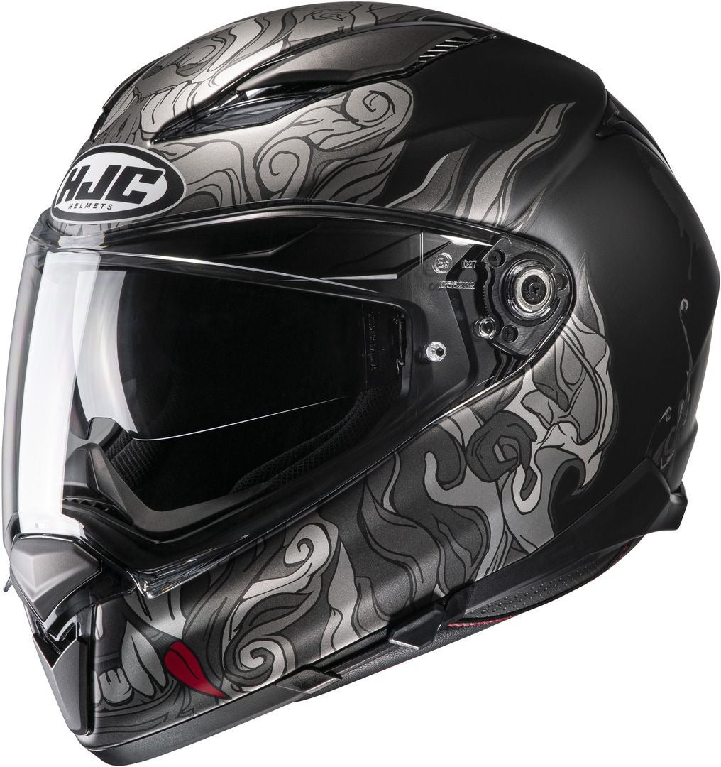 HJC F70 Spector Helm schwarz/grau S (55/56) Abbildung 1