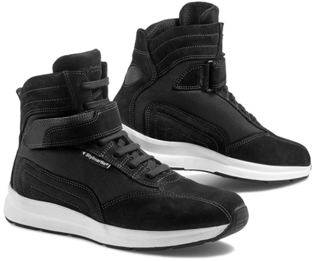 Stylmartin Audax chaussures de moto imperméables Noir/Blanc 44 Figure 3