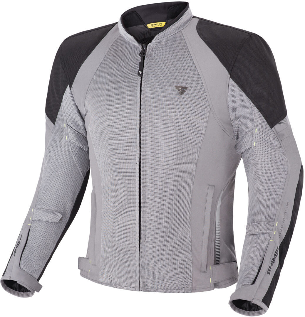 SHIMA Jet waterproof Motorcycle Textile Jacket grey M Figure 1