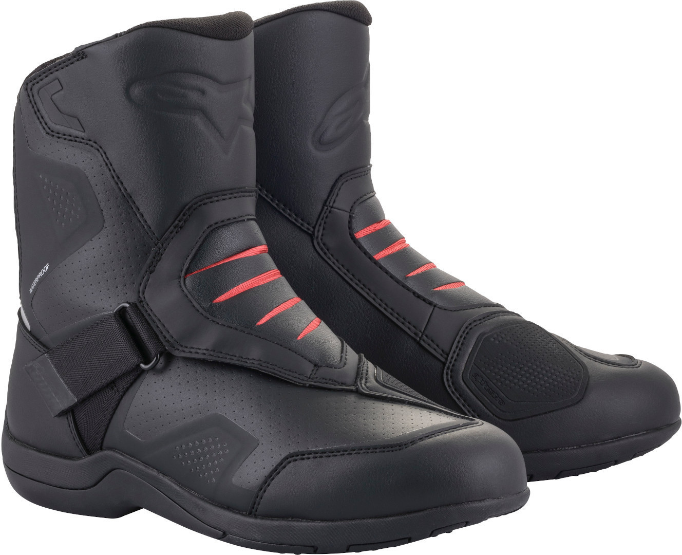 black/red