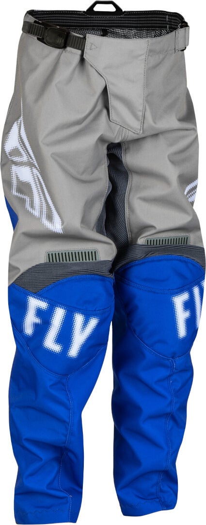 Fly_racing Men's Grey/Blue Fly Racing F-16 Youth Motocross Pants