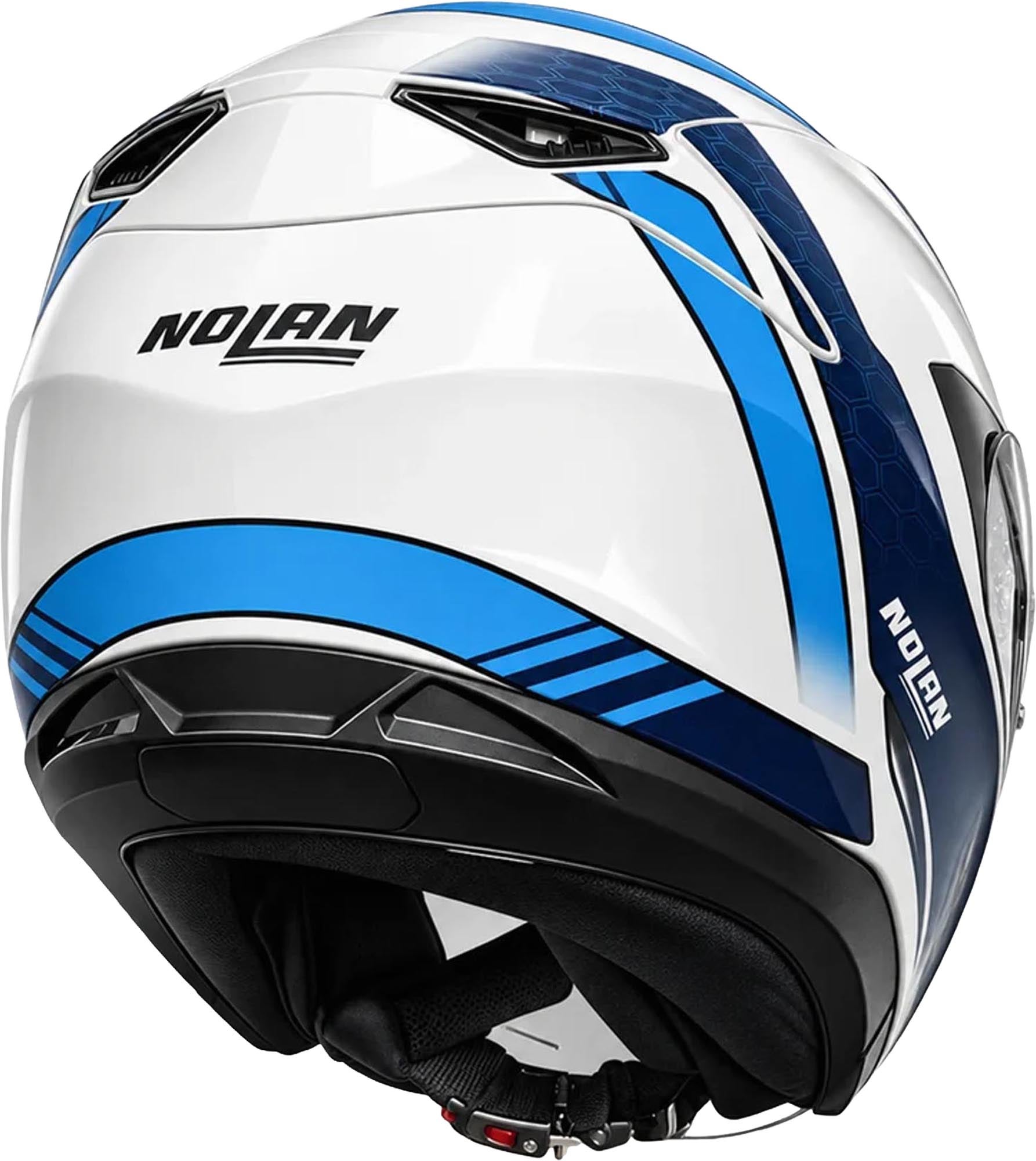 Nolan N40-6 Piega Jethelm weiß/rot/blau M (58) Abbildung 5