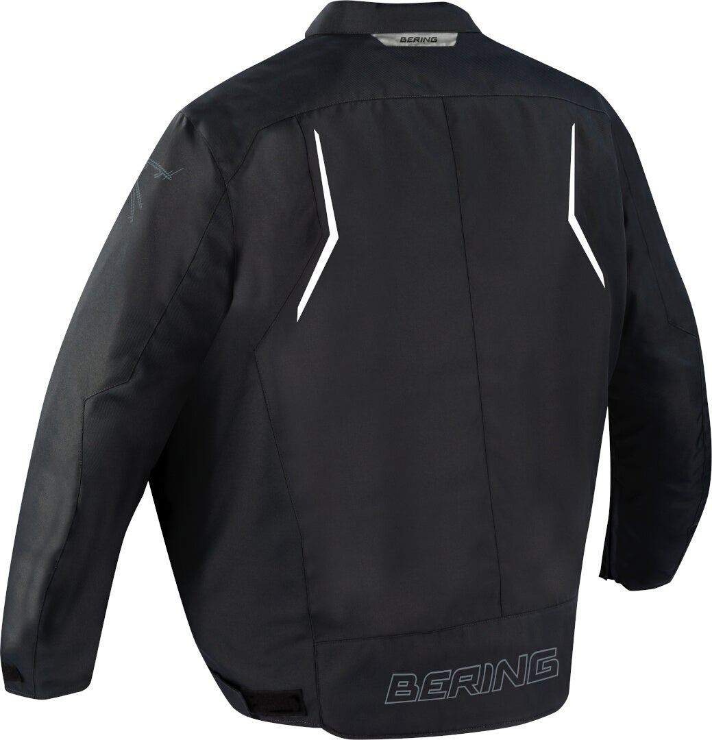 Bering Dundy King Size waterproof Motorcycle Textile Jacket black/white W-3XL Figure 2