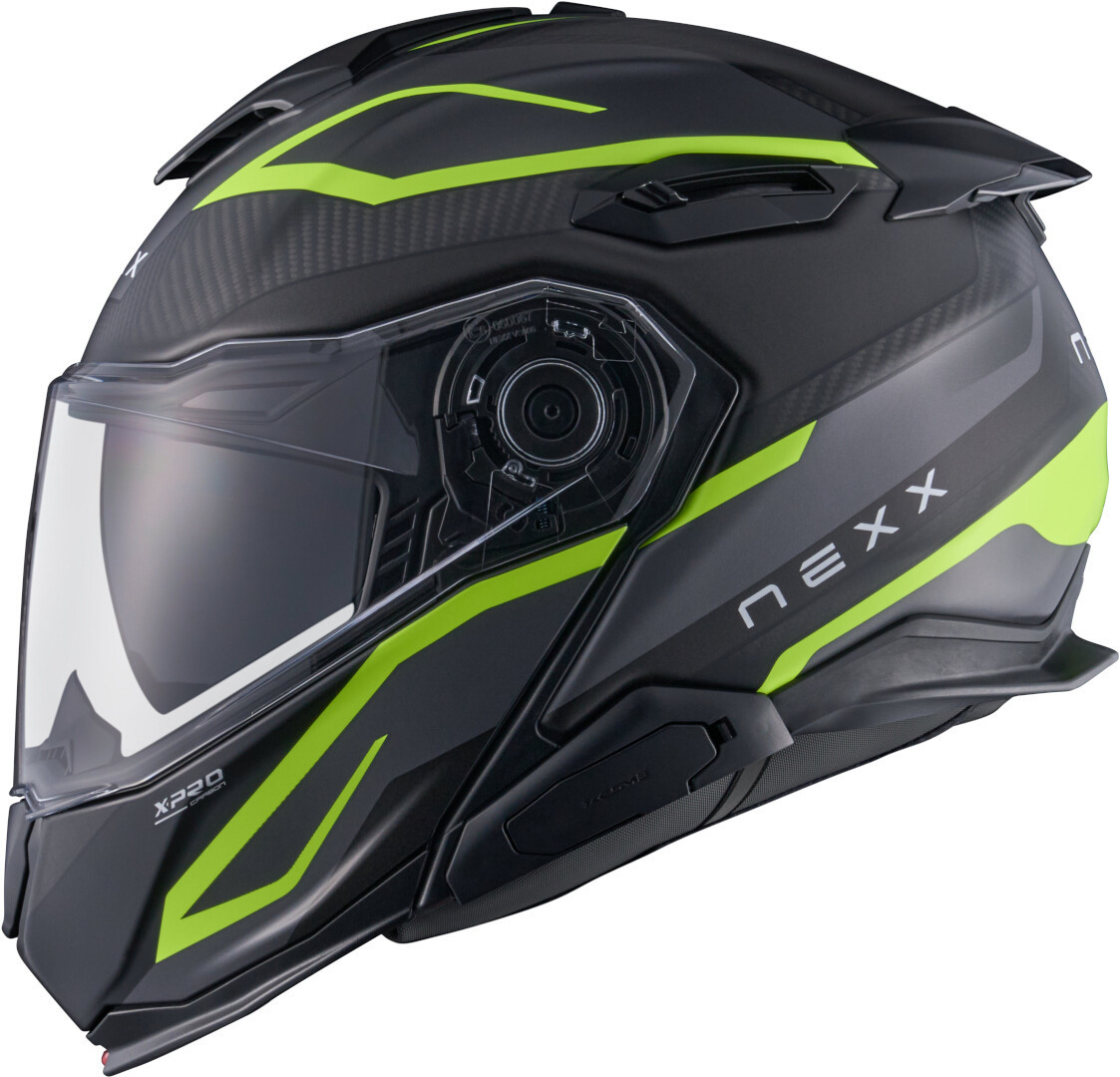 Nexx X.Lifetour Pro Mile Carbon Cască Gri mat/galben neon XXL (63/64) Figura 3