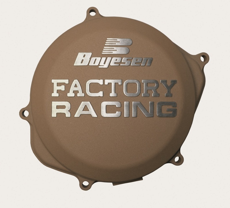 Boyesen Capac de ambreiaj de curse de fabrică Magnesium KTM EXC125/200 Figura 1