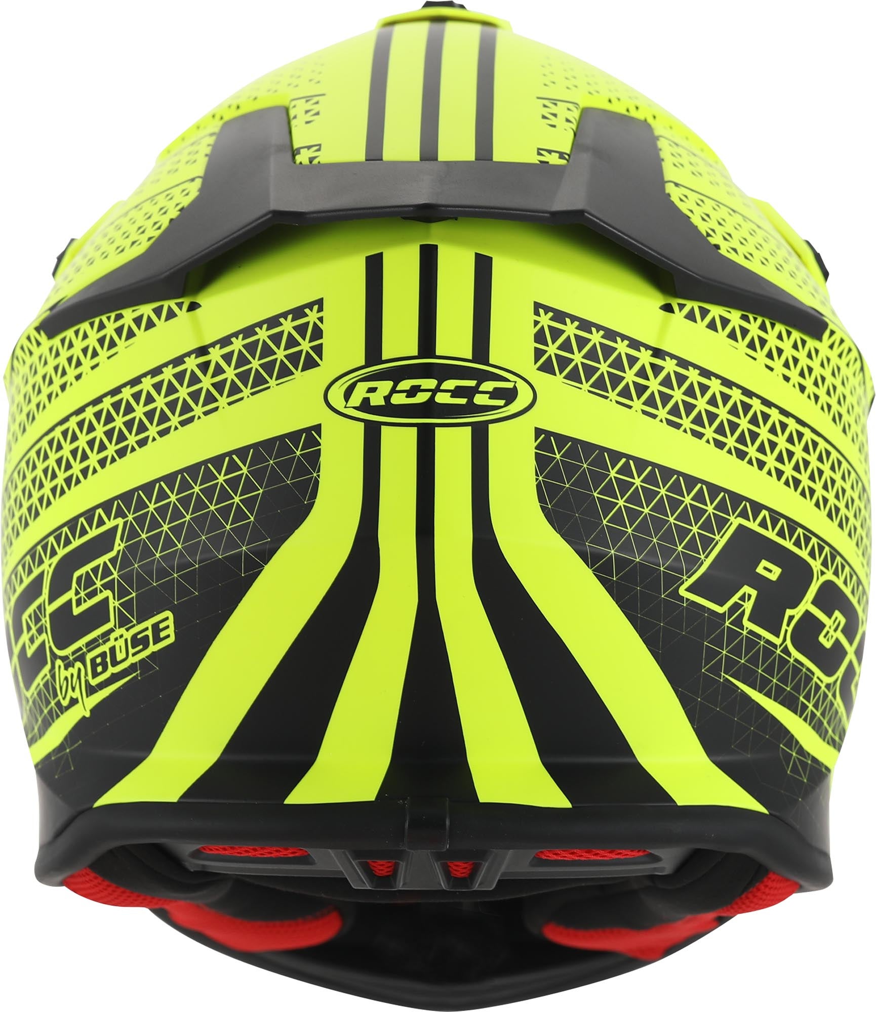 Rocc 800 Motocross Helm schwarz matt/gelb 2XL (63/64) Abbildung 3