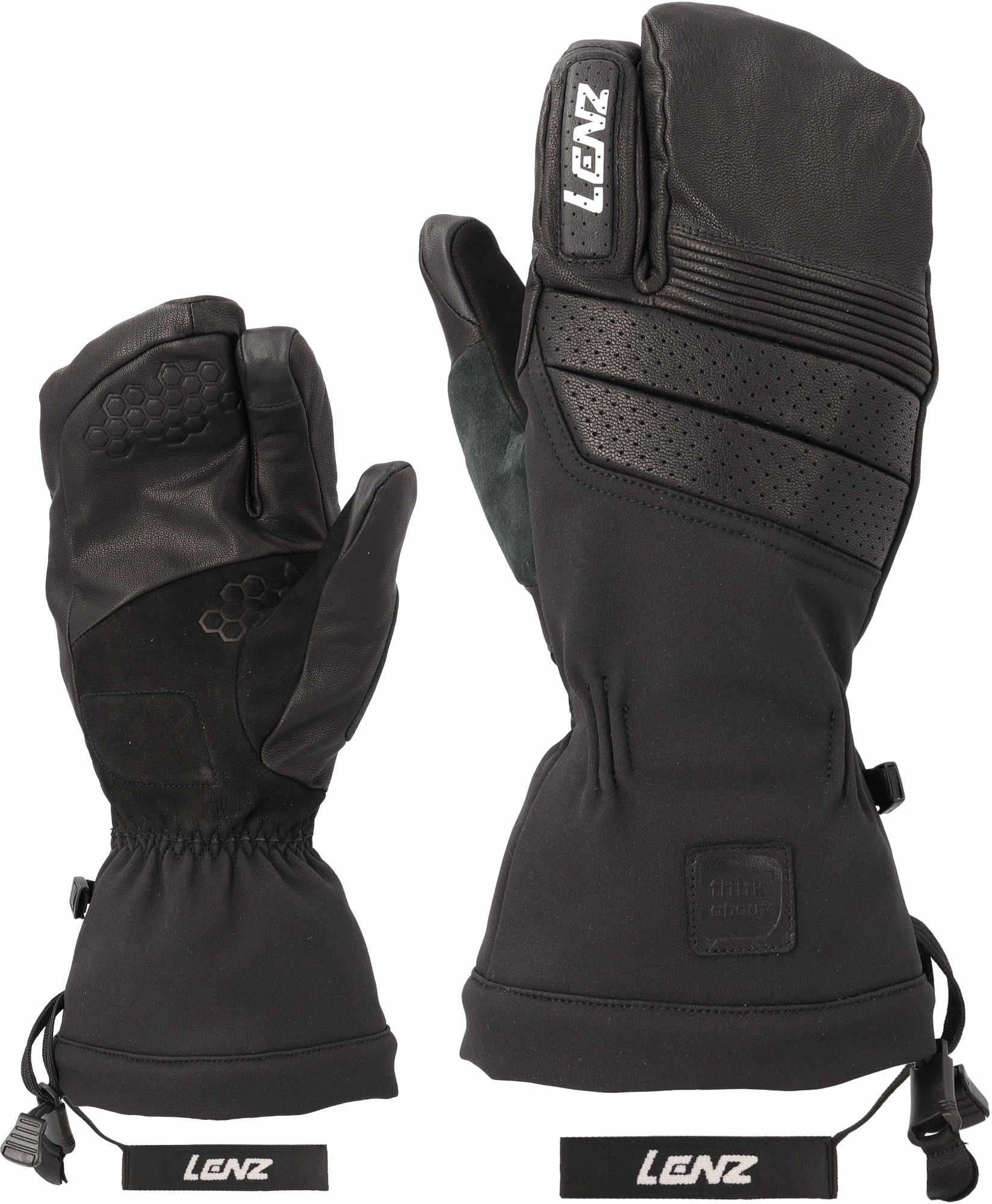 Lenz Think About Lobster Luvas preto L Figura 1