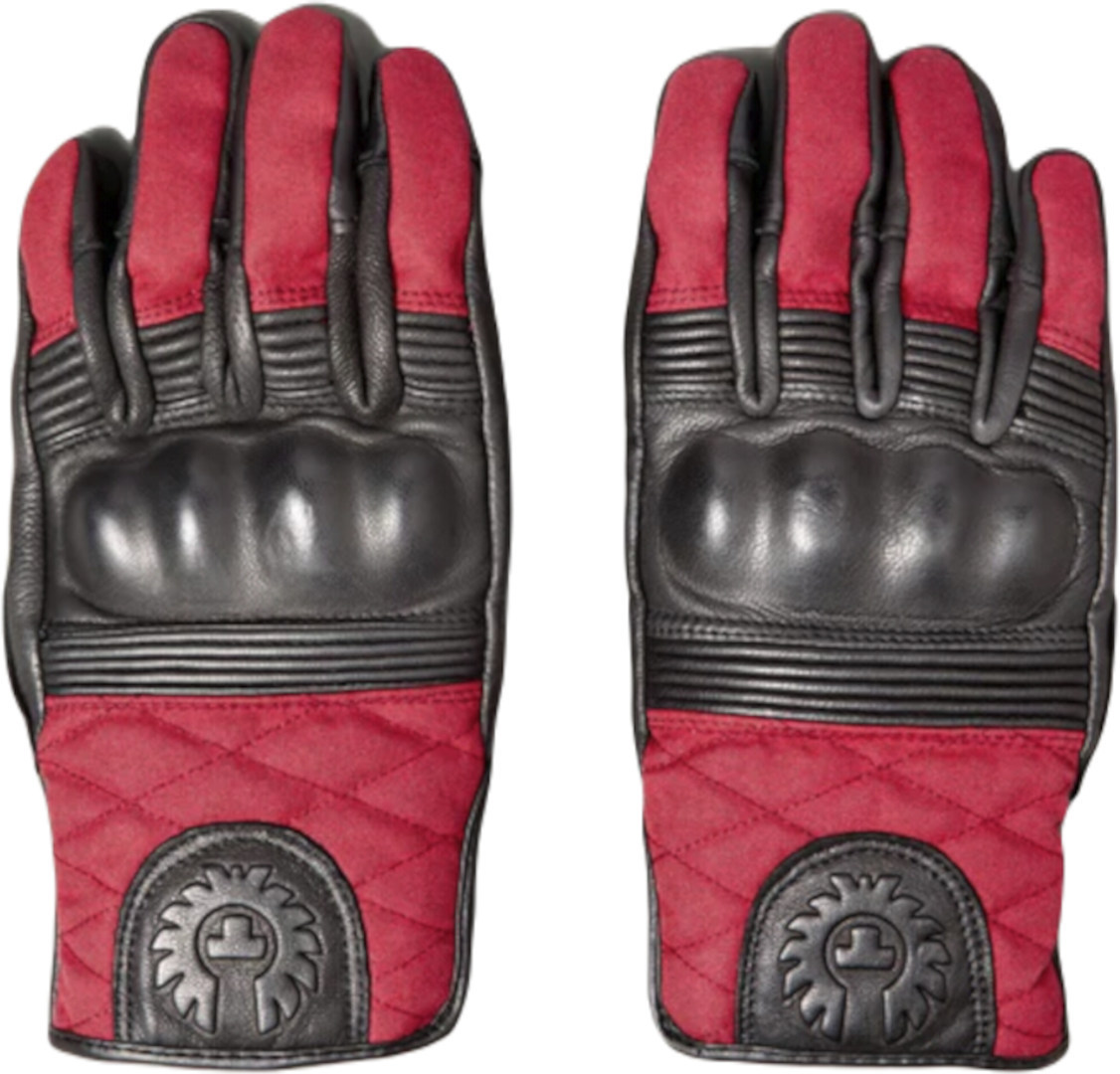 Belstaff Hampstead Motorcykel handsker sort/rød S Figur 1