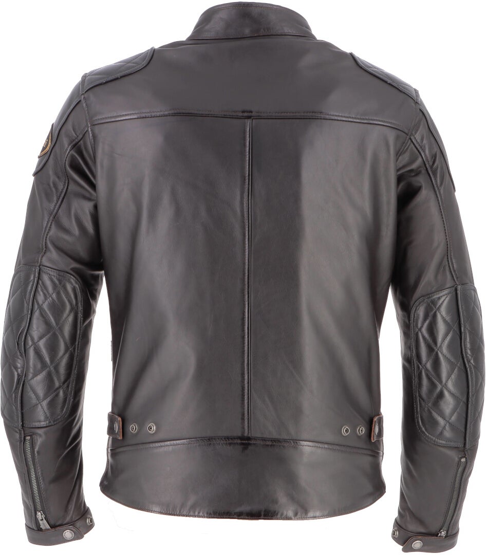 Helstons Trevor Motorrad Lederjacke braun/schwarz XXL Abbildung 2