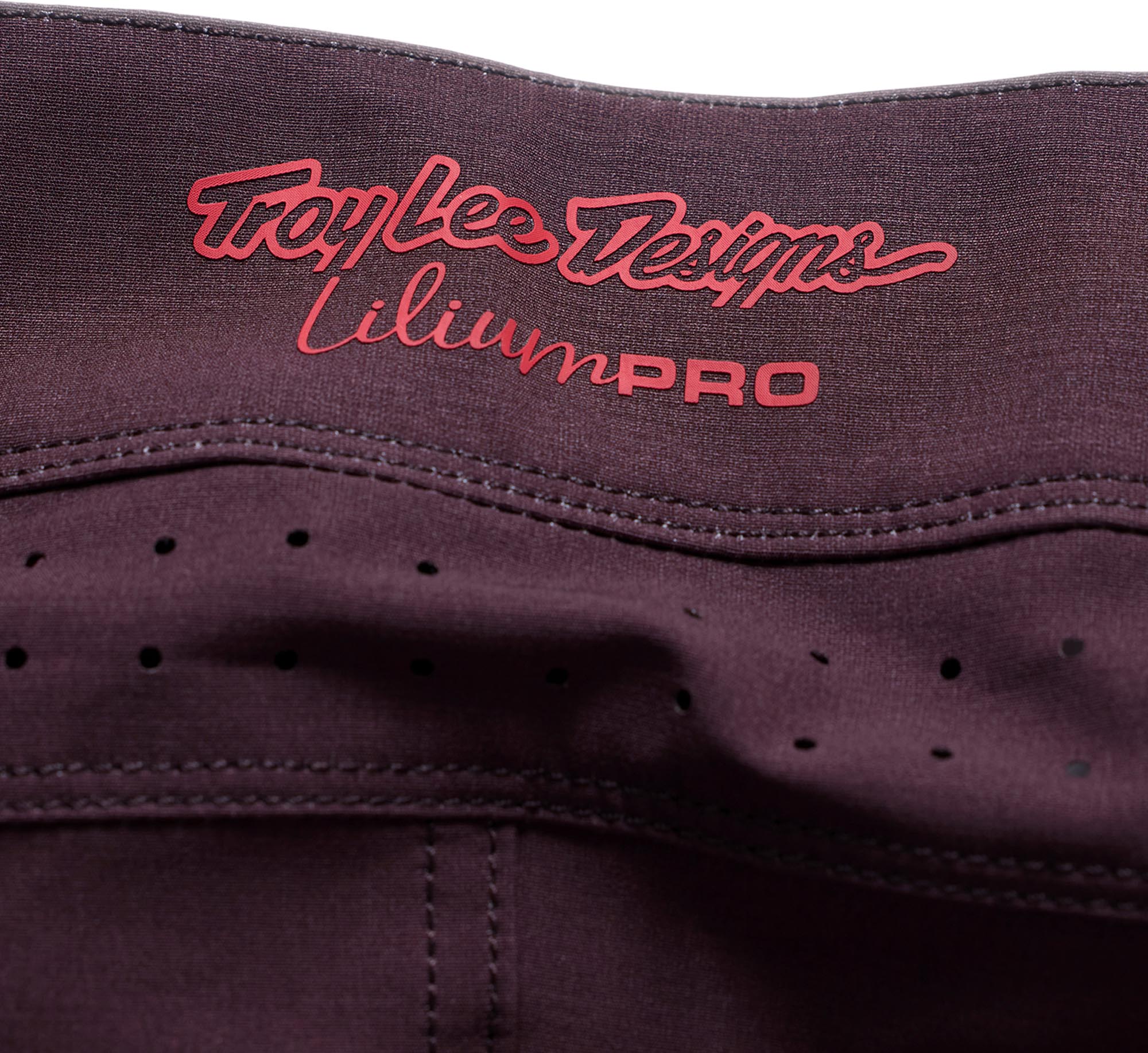Troy Lee Designs Lilium Pro Mono Dames fietsbroek Bordeaux L Figuur 8