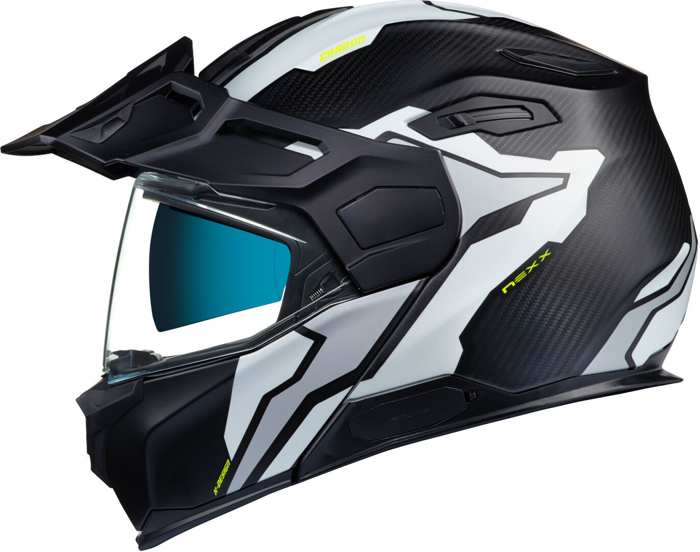Nexx X.Vilijord Light Nomad Cască Negru mat/alb XS (53/54) Figura 1