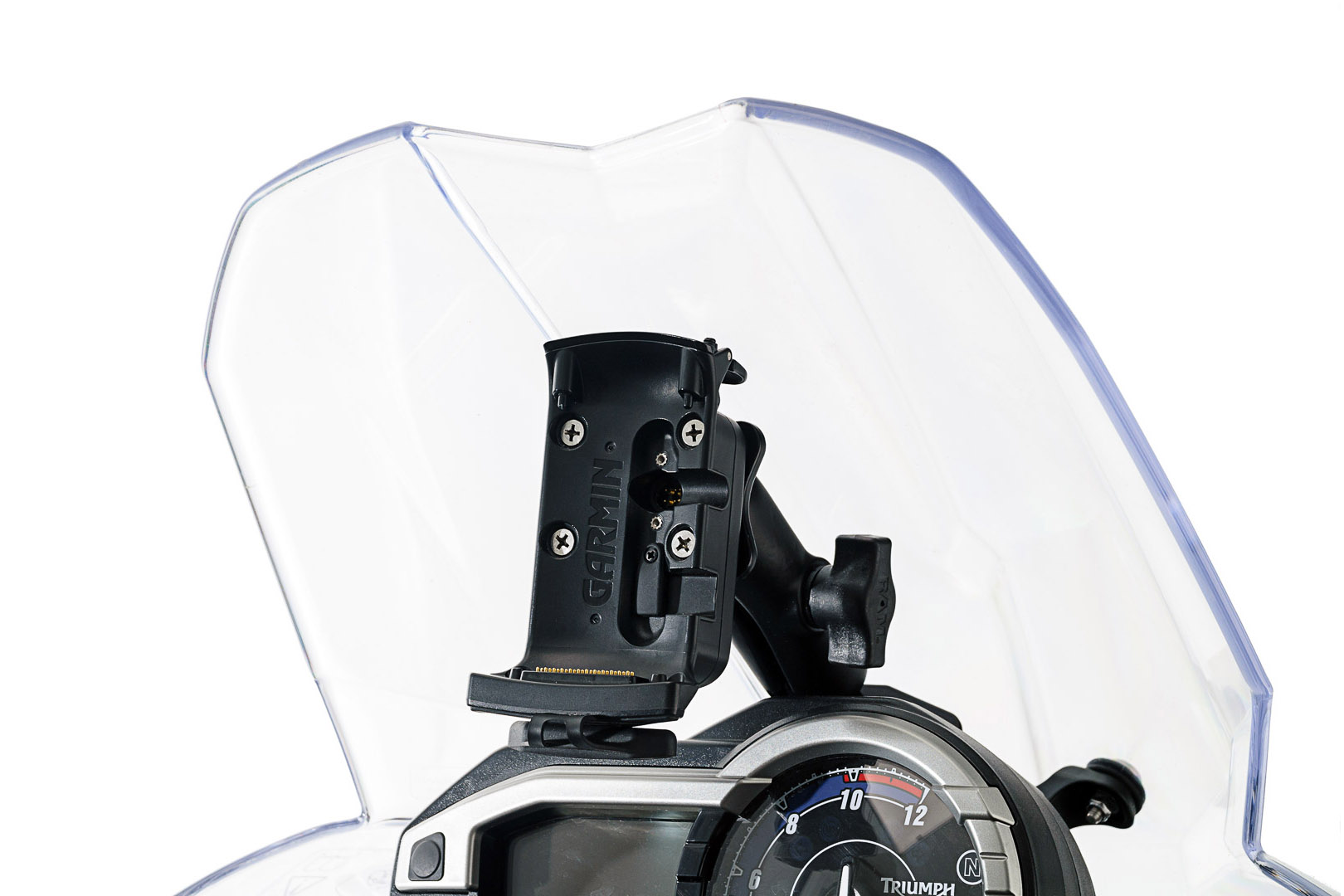 Suport GPS SW-Motech pentru cockpit - Negru. Triumph Tiger 800/800 XC, XR (10-17). Figura 3