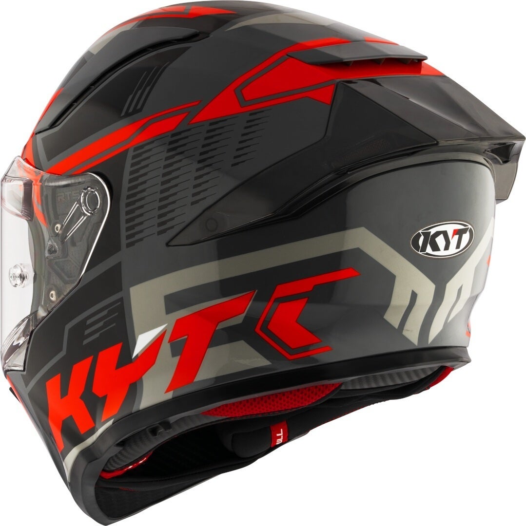 KYT R2R Octane Helm rot S (55/56) Abbildung 4